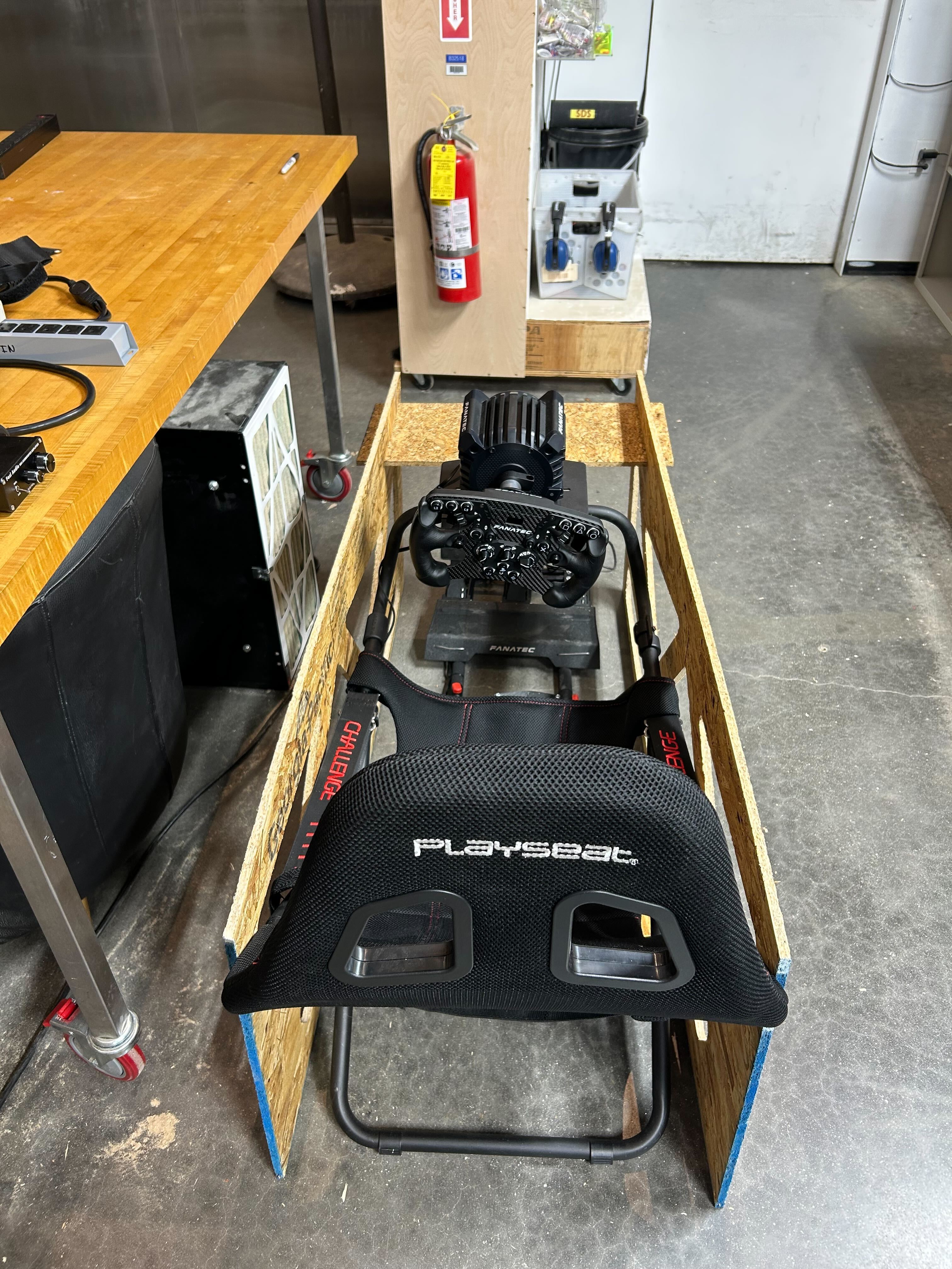 Racing Sim Completed Back